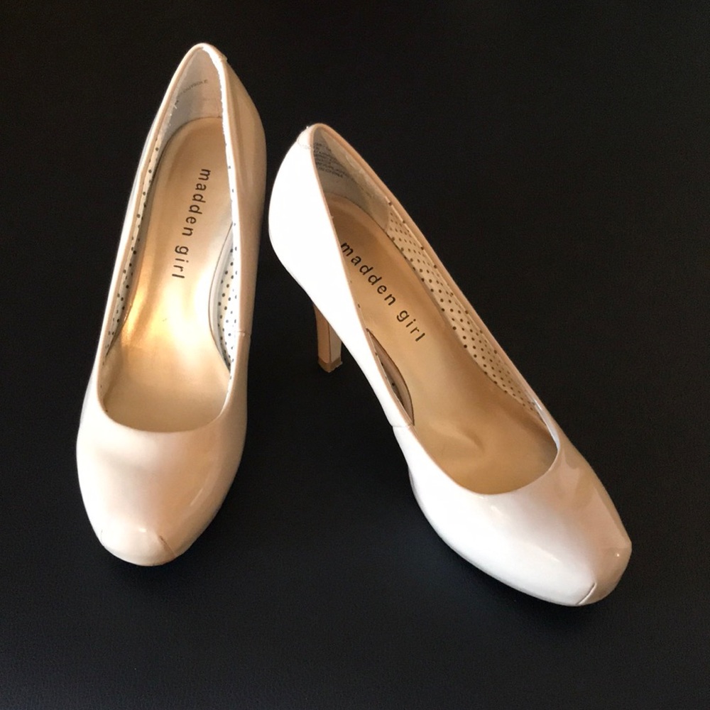 Madden Girl Getta Pump - Nude
